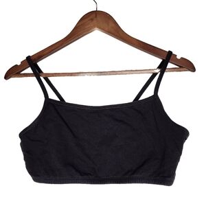 Zone Pro Cropped Active Top in Black Size 2X